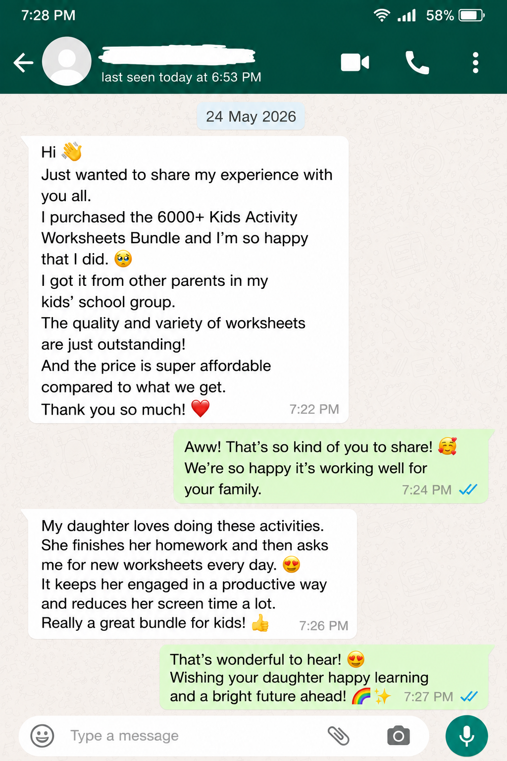Happy Customer 1